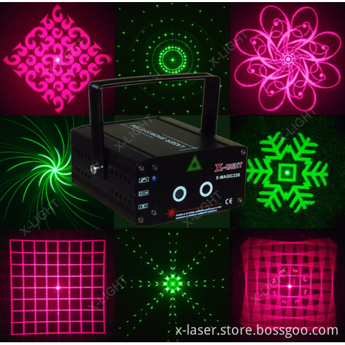 Mini Laser Stage Lighting with 16 Graphics